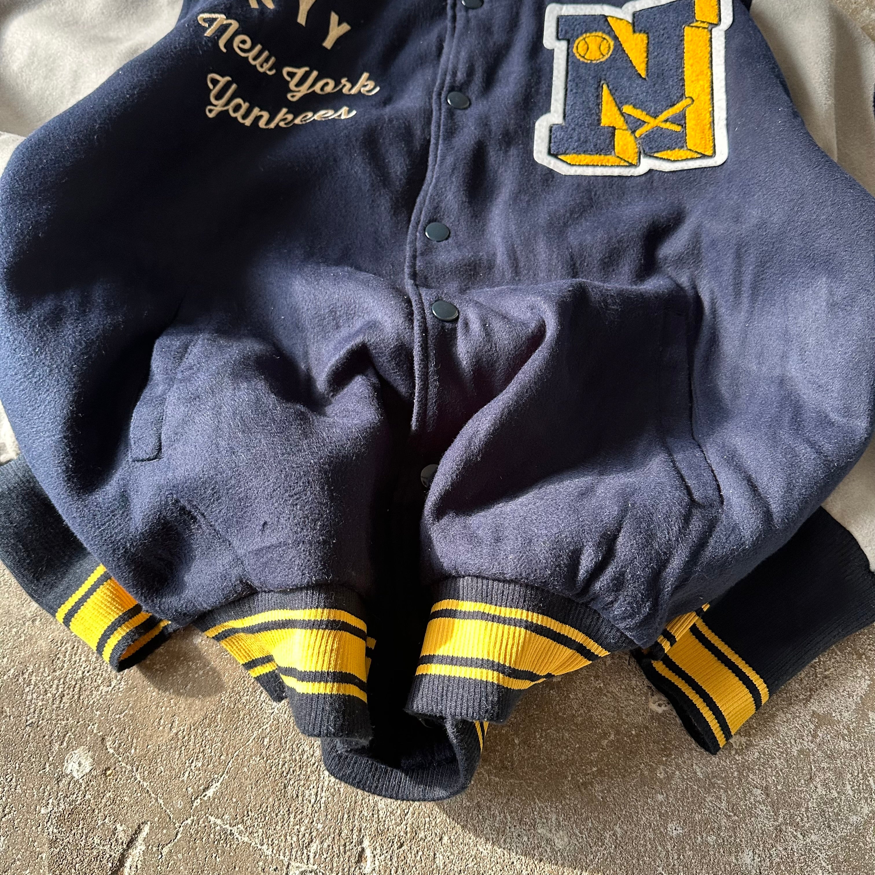 Vintage Majestic NY Yankees Varsity Jacket - 2XL