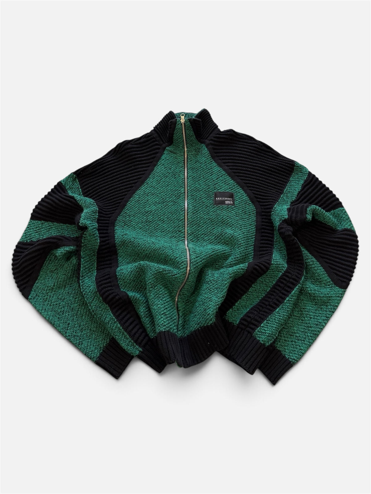 Adidas Originals EQT Equipment ADV/91-17 Knit Track Jacket Green Black- Women’s M