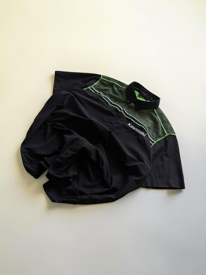 Kawasaki Black & Green Shirt - XL