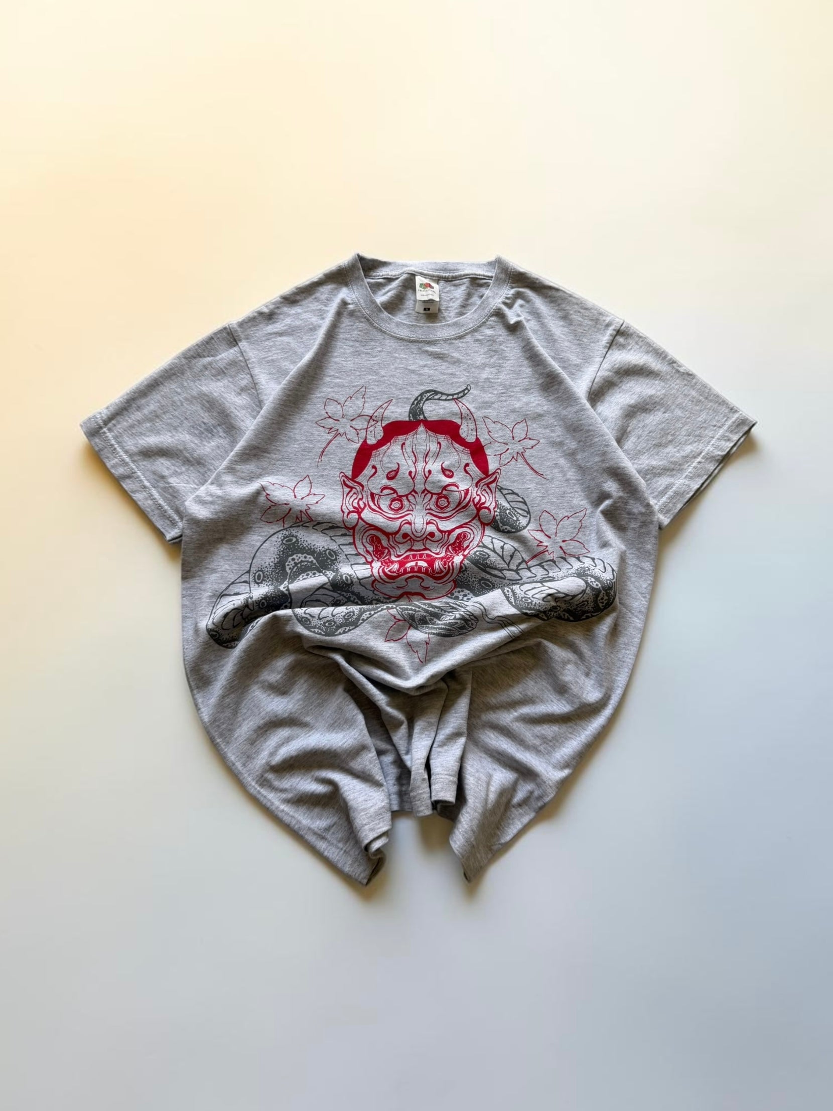 Graphic Grey Tshirt- S