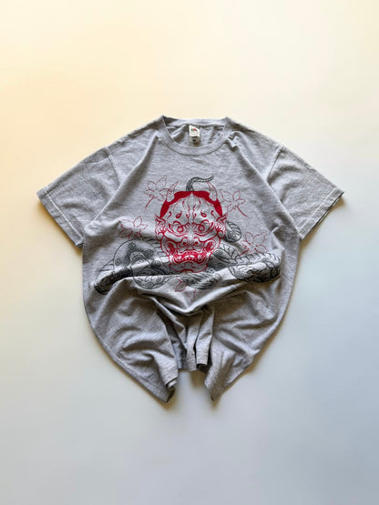 Graphic Grey Tshirt- S