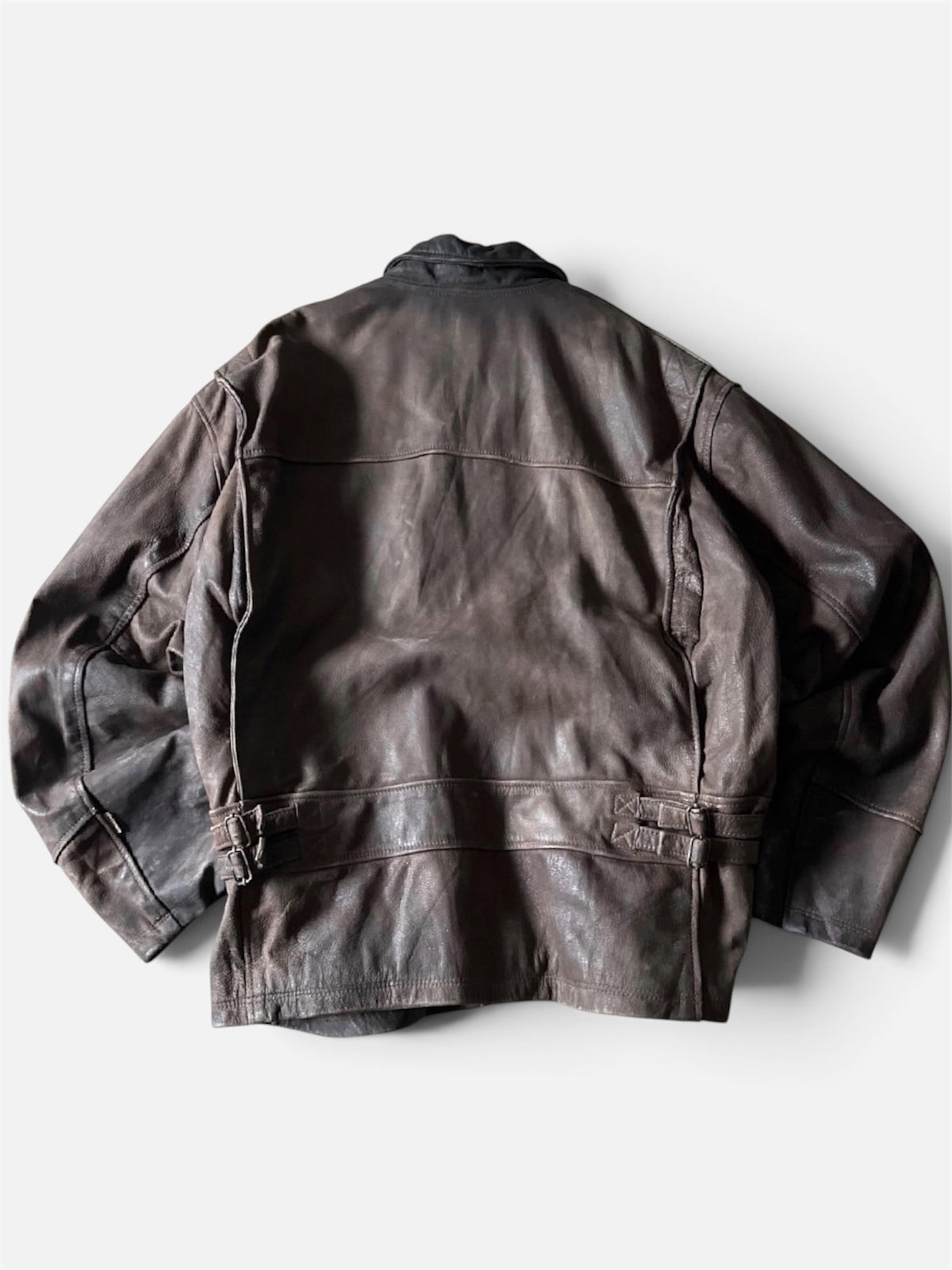 Oakwood Vintage Brown Leather Jacket - L